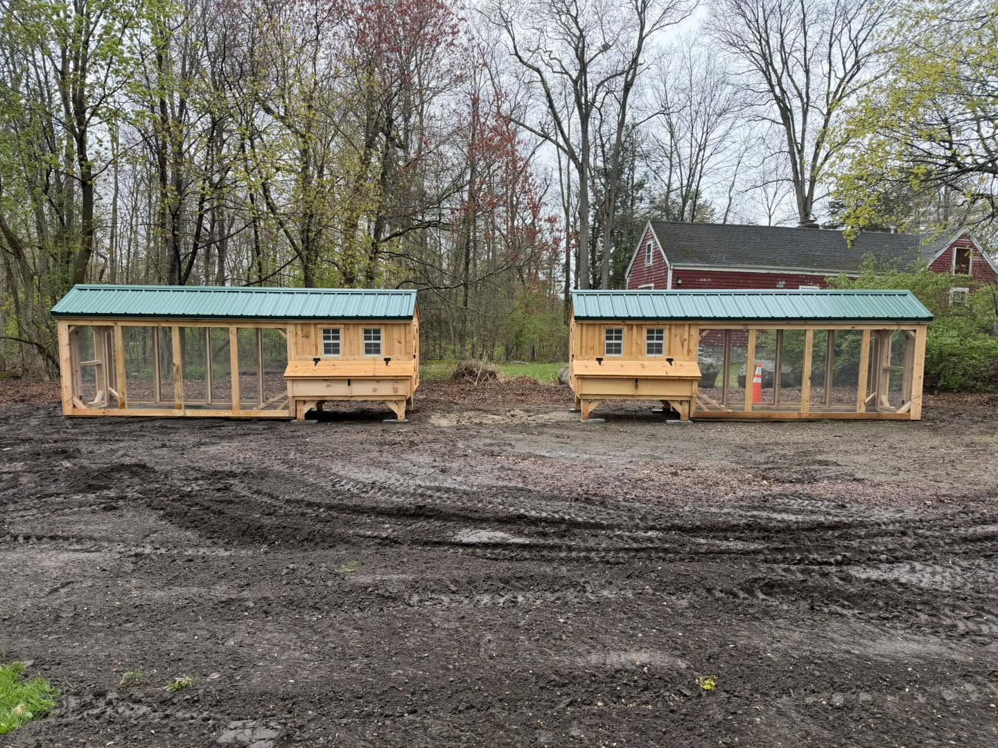 XL Coop with 12ft Run